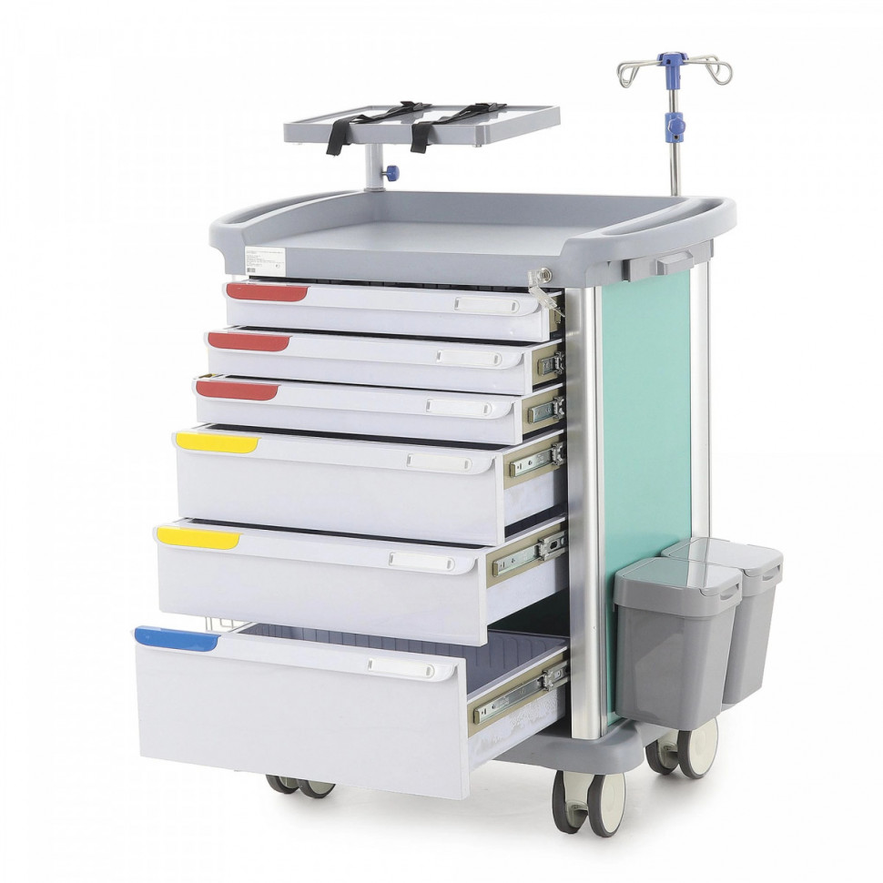 Тележка медицинская MED-MOS РЕТ05 ТМ-008АН-00