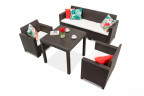 Стол B:rattan Dallas, коричневый Стол B:rattan Dallas, коричневый
