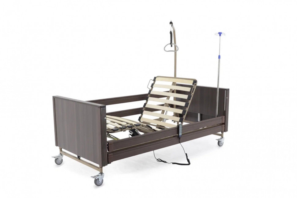 Кровать электрическая MED-MOS YG-1 (ЛДСП кор., 2В, 4 секции, матрас,Т/АТ, ДЛ)