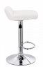 Стул барный Everprof Form Экокожа Белый