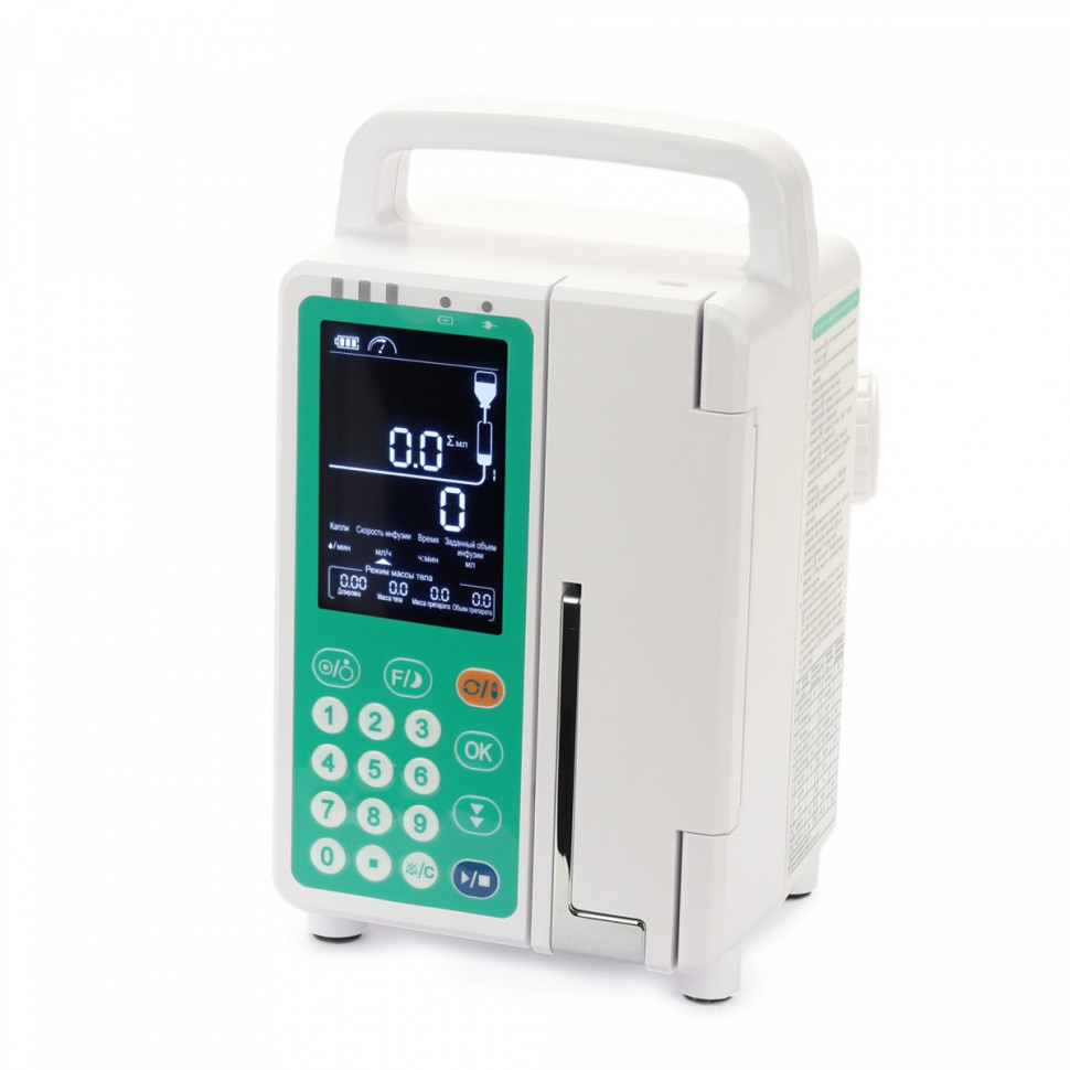 Насос инфузионный в варианте исполнения IPA112 с принадлежностями Насос инфузионный в варианте исполнения IPA112 с принадлежностями