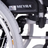 Кресло-коляска механ. MEYRA EuroChair2  2.750 (48см) литые колеса, цв.рамы серебро