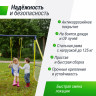 Комплекс уличный игровой с воротами UNIX Kids 4 в 1 Yellow