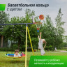 Комплекс уличный игровой с воротами UNIX Kids 4 в 1 Yellow